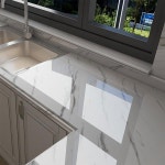 고급 유광 대리석 시트지 인테리어 필름 주방 리폼 60cmX3m