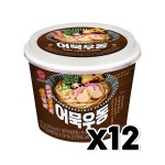 본고장 어묵우동 즉석용기면 195g x 12개