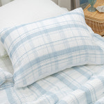 해피니 샤브레 여름 베개커버 베개솜 별매