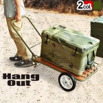 행 아웃 Hang Out 접이식 야외 왜건 캐리 카트 니구루마 NGM-7240RD