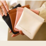 CU 미니 가죽 파우치 방수 여행 화장품 이어폰 악세사