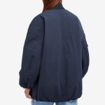 GANNI 라이트 트윌 오버사이즈 보머 재킷 F8804