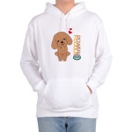 셀러허브 여성트랜드패션 후드티 POWER POODLE 사랑해요 푸들개