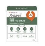 대웅펫 애니웰 식물성 rTG 오메가3 300mg x 60캡슐
