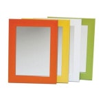 연두색 탁상거울 187x238mm 고급수지 몰딩