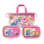 유유 캐치티니핑 캐치티니핑 런치 2단 도시락 조리개세트 캐릭터 아동