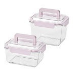 글라스락 세트 글라스락 퓨어 핸디 김치맛지킴이 1 8L 1개 2 5L 1개