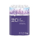 쌍용씨앤비 CODI 라벤더 소프트 3겹 롤화장지 30m