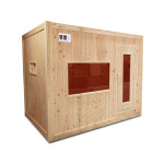 친환경편백아트 친환경편백아트 편백아트 편백 양자히터 숯 건식 4인 홈 사우나 온돌형 P968