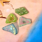 아트앤허그 바다유리 냉장고 자석 만들기 업사이클링 키트 친환경 마그넷 환경교육 체험 그린가든 개별포장 추가안함 추가 안함