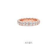 2부 랩 그로운 다이아가드링 레이어드반지 오벌컷 이터너티