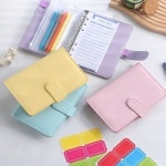 요상한마트 마카롱 6공 바인더 다이어리 커버 속지 A6 파스텔