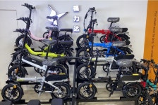 자전거 전시대 행거 매대 디스플레이 업소용 3단 랙