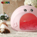 아하토이 레드퍼피 프리티 해피 하우스 - 방석포함 색상랜덤 애견하우스 강아지용품 1개