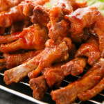 튤립닭발 직화 불닭발 500g 양념 닭발 캠핑 안주 야식
