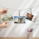 스텐 고리 집게 걸이 후크 9 5 cm