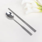 스텐레스 은구슬 수저 1P 업소용 식당 STS430