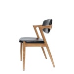 가구산책 스틸 PU 등받이 체어 H7555