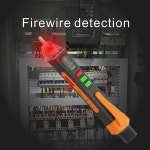 비접촉 전압 테스터 12 AC 펜 회로 전기 표시기 손전등 부저가 벽 도구 1000V
