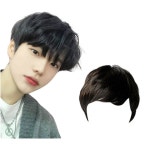 남성 고열사 다운펌 가발 내츄럴블랙 1P 댄디 통가발