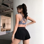여성 루즈핏 운동복 헬스웨어 히든포켓 반바지 숏팬츠