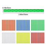 led 후미등 자전거 휠 림 스포크 튜브 스트립 반사 판 안전 경고등