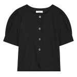 비키 24 앞버튼 자켓형 블라우스 TIBAD7443