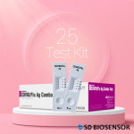 SD바이오센서 코로나 독감 인플루엔자A/B 3종 동시검사 진단키트 25개입