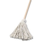 보드워크 116C 데크걸레 48인치 나무 손잡이 16oz 면섬유 헤드