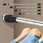 원형압축봉 못없이커튼봉 커튼설치 압축고정 무타공 80