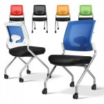 a3 바퀴의자 사무용 튼튼한 회의실 회의 메쉬 대기 PC WE5EEBE