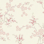 로라애슐리 Laura Ashley 로라 애슐리 오리엔탈 블라썸 벽지 블러쉬 113388