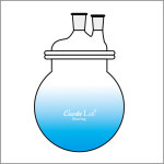 직립 2구 플라스크형 반응조 세트 3L 20L 일반 오링 Reaction flask round bottom flask type 2neck G- C 34 CUOR0102TV-5L