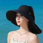 은창 똑딱 탈부착 매쉬 선캡 모자 여름 휴가