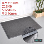 흙먼지흡수 실내오염방지 쿠션 현관매트 60x90 병원 경로당 카펫