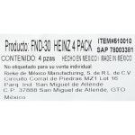 HEINZ 10 저그 펌프 3 8L 1갤런 4팩