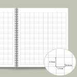 자격증준비한문노트 중국어 한자 8개 단어용 한문공책
