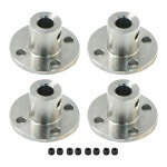 4pcs 플랜지 커플 링 모터 가이드 샤프트 커플러 커넥터 전동 공구 액세서리 플러그 나사