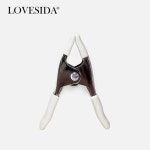 드레스샵 옷집게 클립 세트 웨딩 금속 5개 A형 고정 4 흰색 옷가게 4 5개