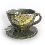 토비 토비 토비 해바라기 향기 커피잔 받침 220 도자기 토비