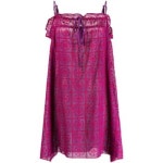 GANNI 24 FW 가니 브로드리 앙글레즈 스트랩 드레스 TP425128581 74626146