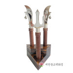 은방울삼지창세트 동자칼 신장칼