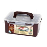 이지필림 쿨맥시 밀폐용기 김치통 정리 반찬통 사각 33호 2 7L