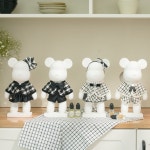 르마엔베어 빅베어브릭 석고방향제 대형베어브릭 인테리어소품 르마앤베어 실내 집 블랙곰돌이 일랑 선택안함