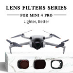렌즈 필터 드론 카메라 보호대 액세서리 DJI Mini 4 프로 ND16 UV CPL ND64 NDPL ND256