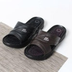 할마마마 남성베이직지압슬리퍼 실내화 사무실 중년