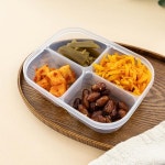 냉장고 정리 4칸나눔 밀폐용기D 밀폐용기 D