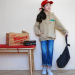 여아용 엔드후드 맨투맨 11호 J5057