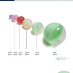 TOY 생일 동호회 각종행사 뽑기 캡슐 6종 60mm불투명 15개 4 60mm불투명 15개