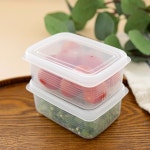 냉장고 정리 사각 밀폐용기O 2p세트 밀폐용기 O